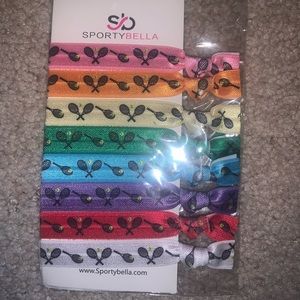 Tennis hair ties